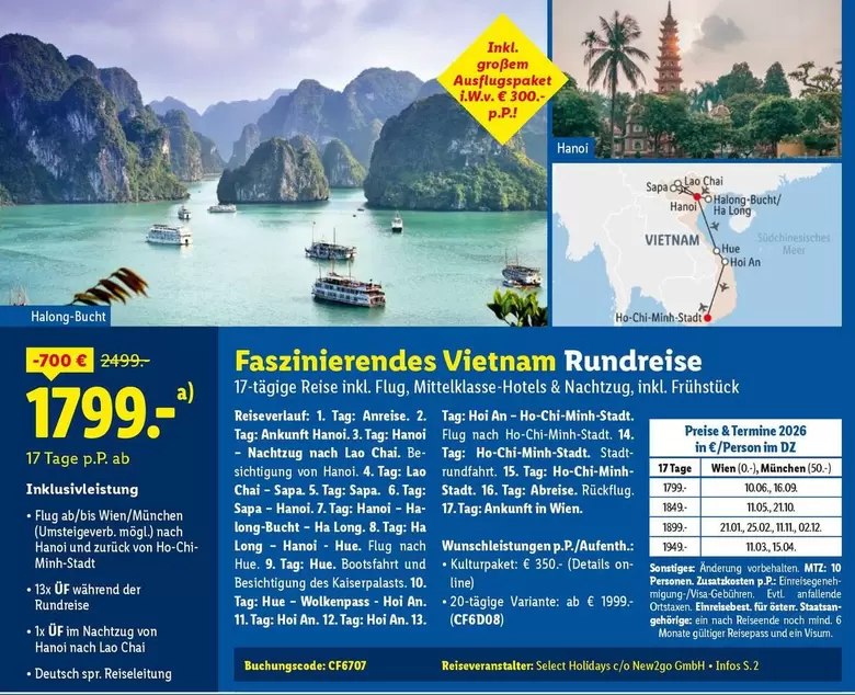 Vietnam Rundreise