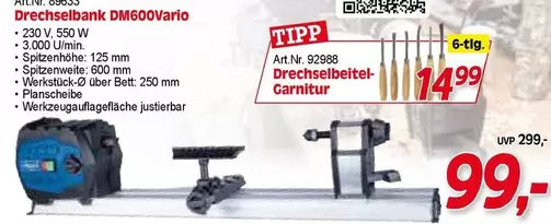 Drechselbank DM600Vario