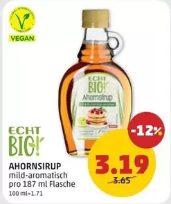Vegan - AHORNSIRUP