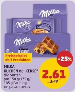 Milka - KUCHEN od. KEKSE