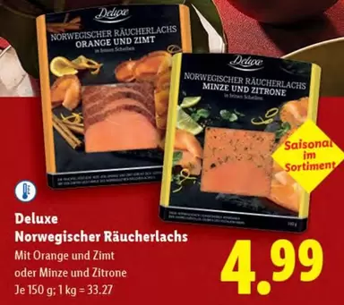 Orange - Norwegischer Räucherlachs