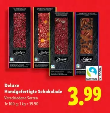 Fairtrade - Handgefertigte Schokolade