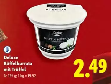 Burrata - Büffelburrata mit Trüffel