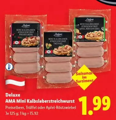 Ama - AMA Mini Kalbsleberstreichwurst