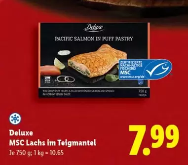 Puff - MSC Lachs im Teigmantel