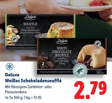 Dark - Weißes Schokoladensoufflé