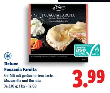 Burrata - Focaccia Farcita