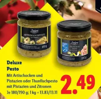 Thunfisch - Pesto