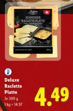 Raclette Platte