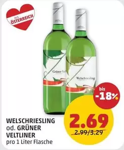 WELSCHRIESLING od. GRÜNER VELTLINER