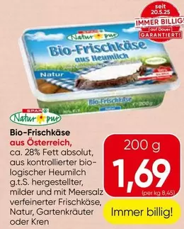 Bio - -Frischkäse