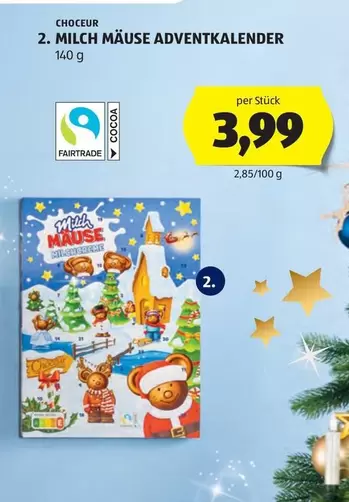Fairtrade - MILCH MÄUSE ADVENTKALENDER
