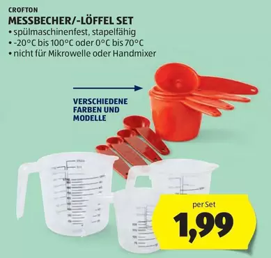 MESSBECHER/-LÖFFEL SET