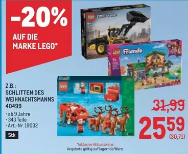 Friends - SCHLITTEN DES WEIHNACHTSMANNS 40499