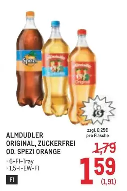 Orange - ORIGINAL, ZUCKERFREI OD. SPEZI ORANGE