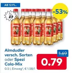 Sorten oder Spezi Cola-Mix