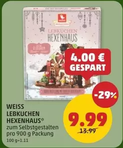 Weiss - LEBKUCHEN HEXENHAUS