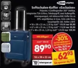Softschalen-Koffer Exclusive
