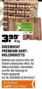 PREMIUM HART-HOLZBRIKETTS