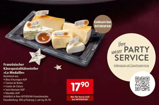 Party - Kisespezialitätenteller