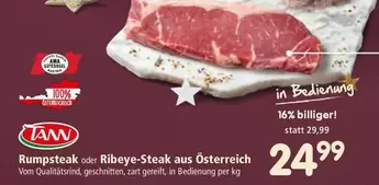 Ama - Rumpsteak oder Ribeye-Steak aus Österreich