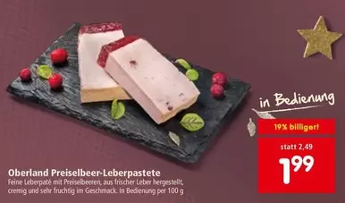 Preiselbeer-Leberpastete