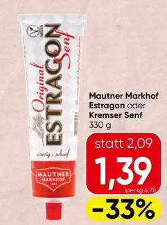 Estragon oder Kremser Senf