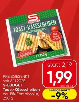 Toast-Käsescheiben