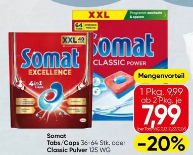 Tabs/Caps oder Classic Pulver