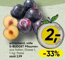 S-BUDGET Pflaumen