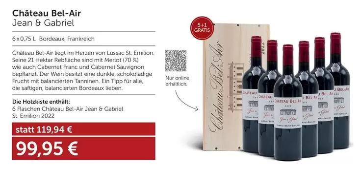 Bordeaux - Château Bel-Air Jean & Gabriel