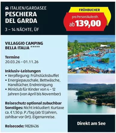 Camping - PESCHIERA DEL GARDA