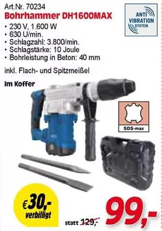 Bohrhammer DH1600MAX