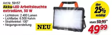 Akku-LED Arbeitsleuchte