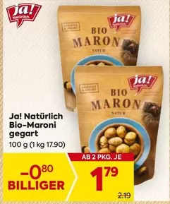 Bio - -Maroni gegart