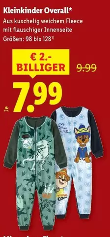 Free - Kleinkinder Overall