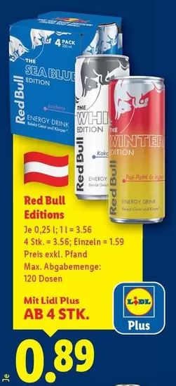 Red Bull - Editions