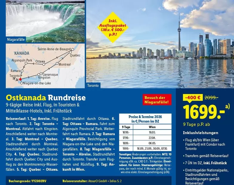 Park - Ostkanada Rundreise