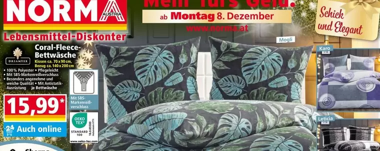 Coral-Fleece Bettwäsche