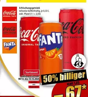 Coca Cola - Erfrischungsgetränk