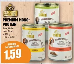 Gourmet - PREMIUM MONO-PROTEIN Ente, Huhn oder Rind