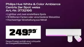 Philips - Centris 2er Spot weiss