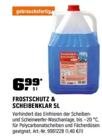 FROSTSCHUTZ & SCHEIBENKLAR 5L