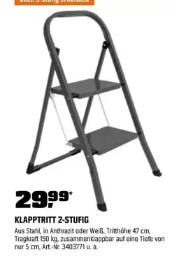 KLAPPTRITT 2-STUFIG
