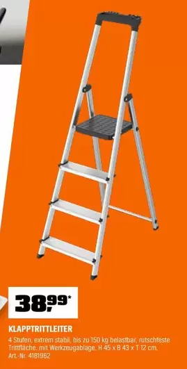 KLAPPTRITTLEITER