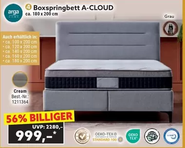 Boxspringbett A-CLOUD
