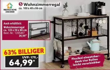 Wohnzimmerregal