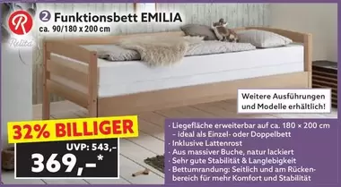 Funktionsbett EMILIA