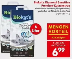 Diamond Sensitive Premium-Katzenstreu