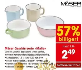 Geschirrserie >>Malia<<